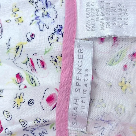 SARAH SPENCER 2pc PAJAMA SHORT SET - Picture 6 of 6